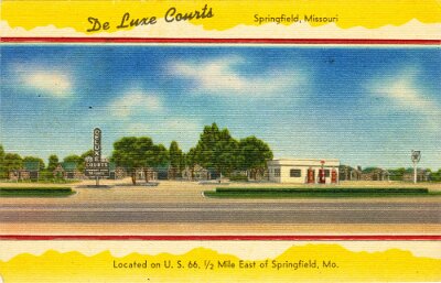 19xx Springfield mo - Floyd Pamplin’s De Luxe Courts 4