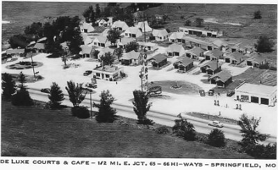 19xx Springfield mo - Floyd Pamplin’s De Luxe Courts 5