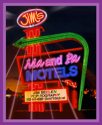Jim Seelen's promo version of the sign
