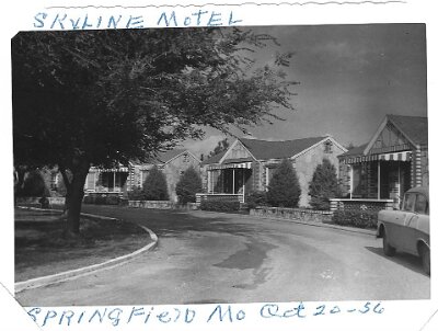 1956 Springfield mo - Skyline motel by Scott Sargent