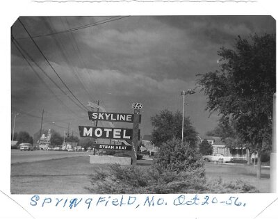 1956-10-20 Springfield mo - Skyline motel
