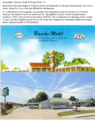 19xx Sprinfield mo - Rancho motel