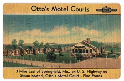 19xx Springfield MO - Otto's motel courts