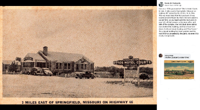 19xx Springfield MO - Otto's motel courts