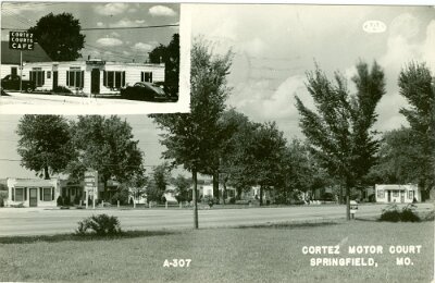 19xx Springfield MO, Cortez motel & restaurant