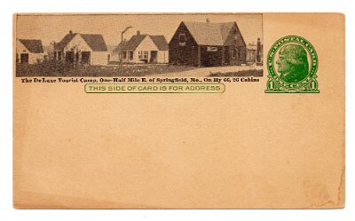 19xx Springfield mo - De Luxe tourist camp 1