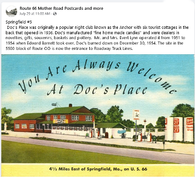 19xx Springfield mo - Doc's Place