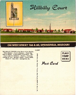 19xx Springfield mo - Hillbilly Courts
