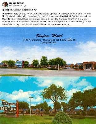 19xx Springfield mo - Skyline motel