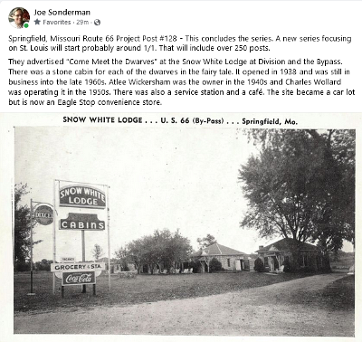 19xx Springfield mo - Snow WhiteLodge
