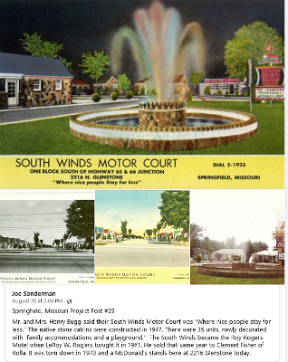 19xx Springfield mo - South Winds Motor court (2)