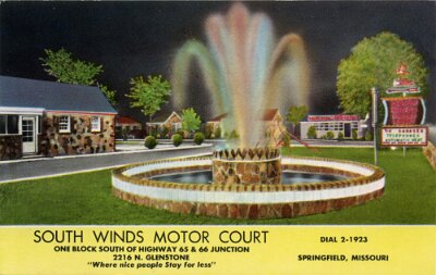 19xx Springfield mo - South Winds Motor court 1
