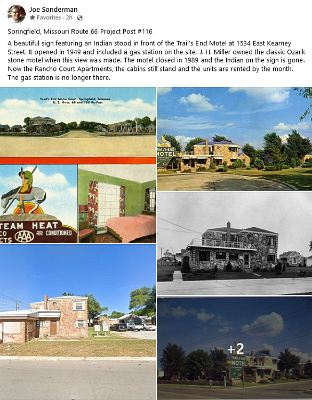 19xx Springfield mo - Trail's end motel