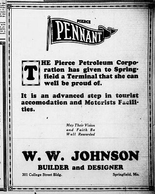 1928-07-15 W.W. Johnson Pierce Petroleum Bus and Tourist Terminal 458 St Louis Street
