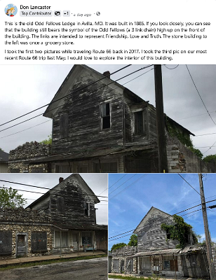 2023 Avilla - Odd Fellows Lodge by Don Lancaster
