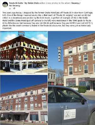 19xx Carthage - Drake motel
