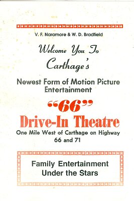 1949 Carthage 66 drive-inn