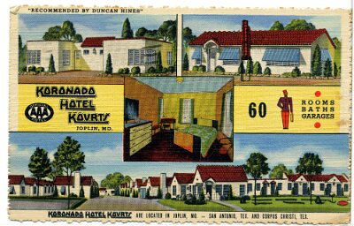 19xx Joplin - Koronado Hotel Kourts