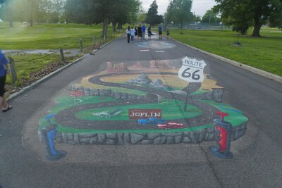 2026-04 Joplin - Murals on the pathway by Alan Davis 5