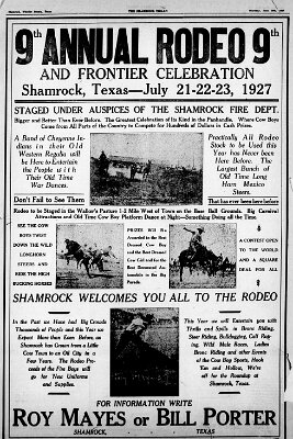 1927 Shamrock rodeo