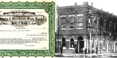 19xx Shamrock - Farmers and Merchants bank