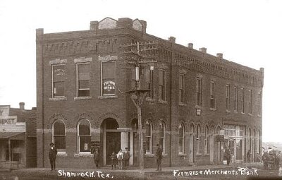 19xx Shamrock - Farmers merchants bank