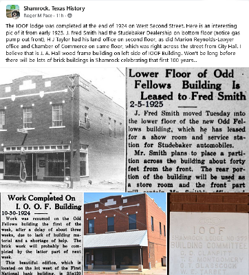19xx Shamrock - IOOF building