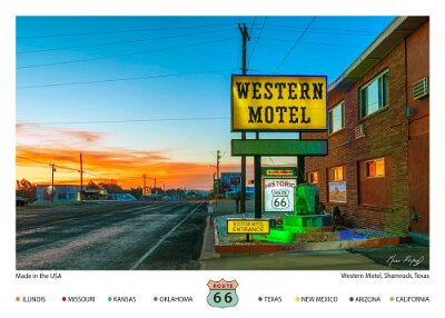 2023 Shamrock - Western Motel by Efren Lopez