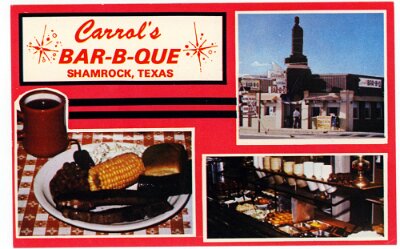 19xx Shamrock - U-Drop-Inn aka Carrol's Bar-B-Que