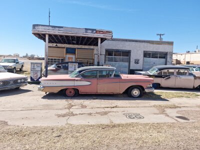 2026-03-20 McLean - Old gas station with Edsel collection (3)