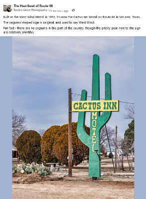 2023 McLean - Cactus Inn motel