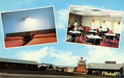 1970 McLean - Dixie motel and restaurant