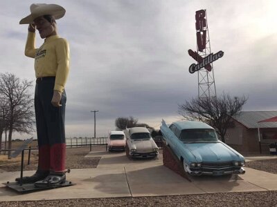 2019-02 Amarillo Cadillac RV park