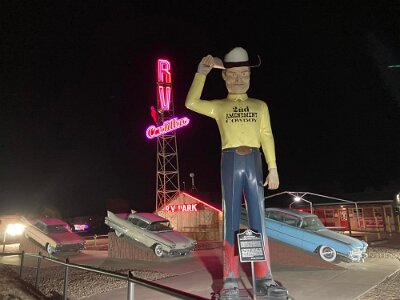 2021-12 Amarillo - Cadillac RV ranch 1