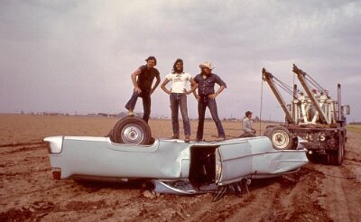 1974-06-18 Doug Michels, Chip Lord and Hudson Marquez