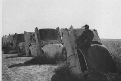 1980 Cadillac Ranch with Bruce Springsteen 1