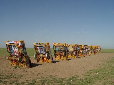 1994 Cadillac Ranch by Hans de Vente