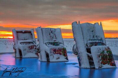 201x Cadillac Ranch by Jim Livingston