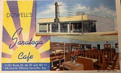 19xx Amarillo - Dowell's Saratoga cafe (2)