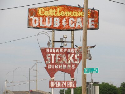 2019-03 Amarillo - Cattlemans club and cafe