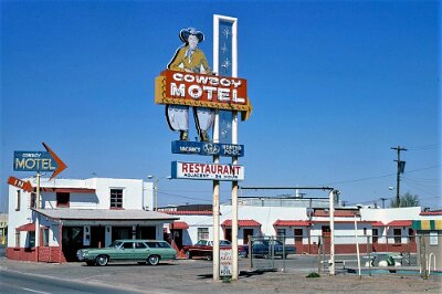 1977 Amarillo - Cowboy motel