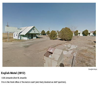 2012 Amarillo - English motel
