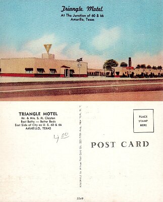 19xx Amarillo - Triangle motel 1