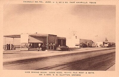 19xx Amarillo - Triangle motel