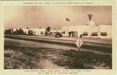 19xx Amarillo - traingle motel