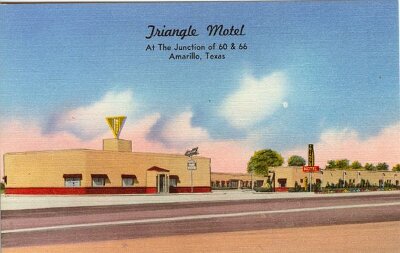 19xx Amarillo -Triangle motel 1