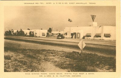 19xx Amarillo -Triangle motel 2