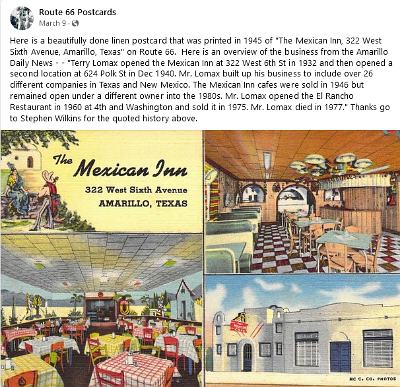194x Amarillo - The Mexican Inn