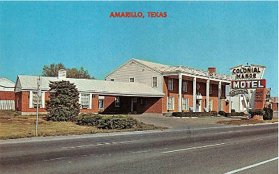 195x Amaillo - Colonial manor motel