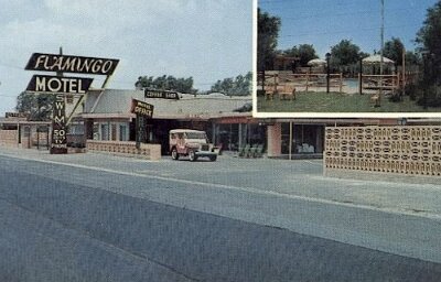 19xx Amarillo - Flamingo motel by James Seelen